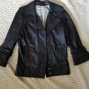 Mike & chris leather jacket